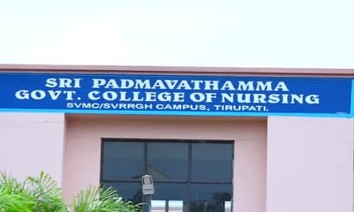 Sri Padmavathamma Government College Of Nursing