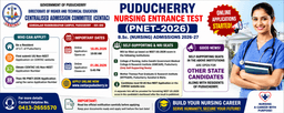 Puducherry Nursing Entrance Test (PNET-2026) Registration Started – Complete Details