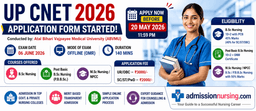 UP CNET Application Form 2026 Started – Eligibility, Fees, Exam Date & Complete Guide (ABVMU Nursing Entrance)